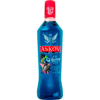 Vodka Askov Blueberry &bull; Garrafa 900ml