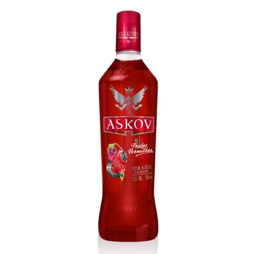 Vodka Akov Frutas Vermelhas &bull; Garrafa 900ml