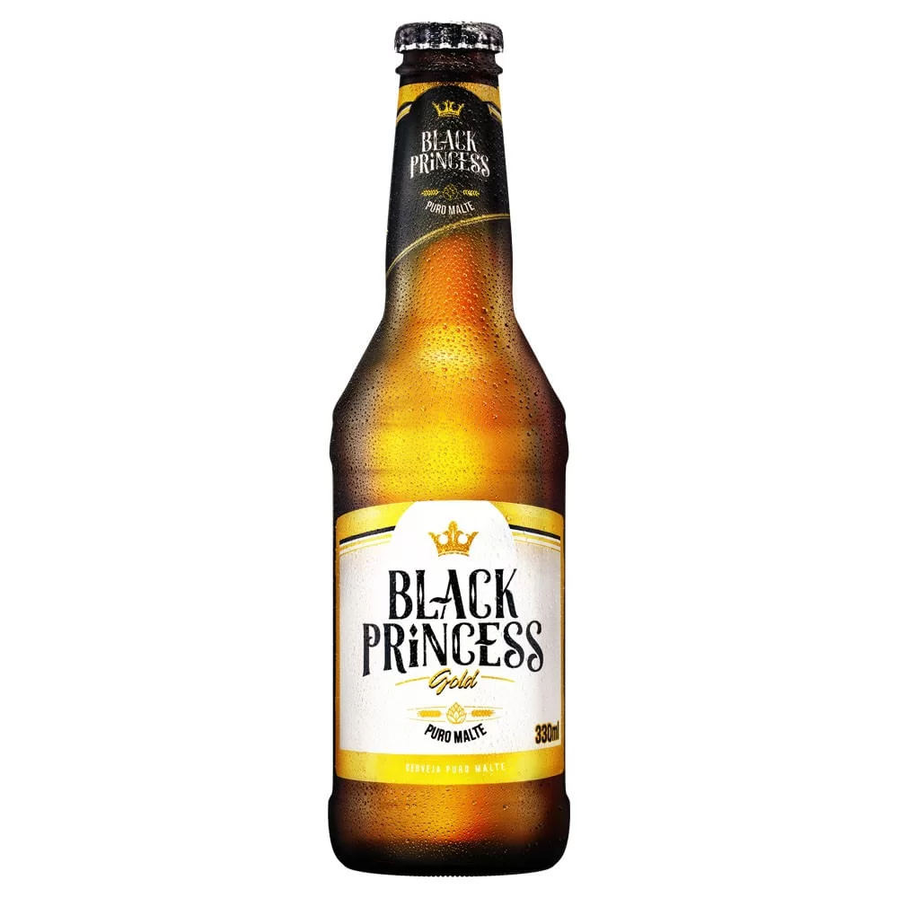Black Princess Gold &bull; Garrafa Ambar 600ml