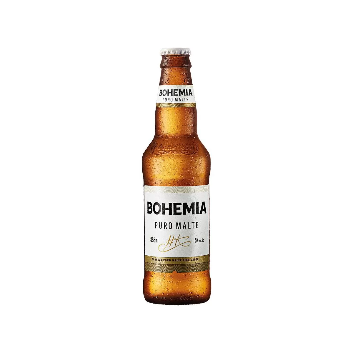 Bohemia Puro Malte Garrafas Ambar 600ml / 300ml / Long Neck 355ml / Lata 350ml / 269ml