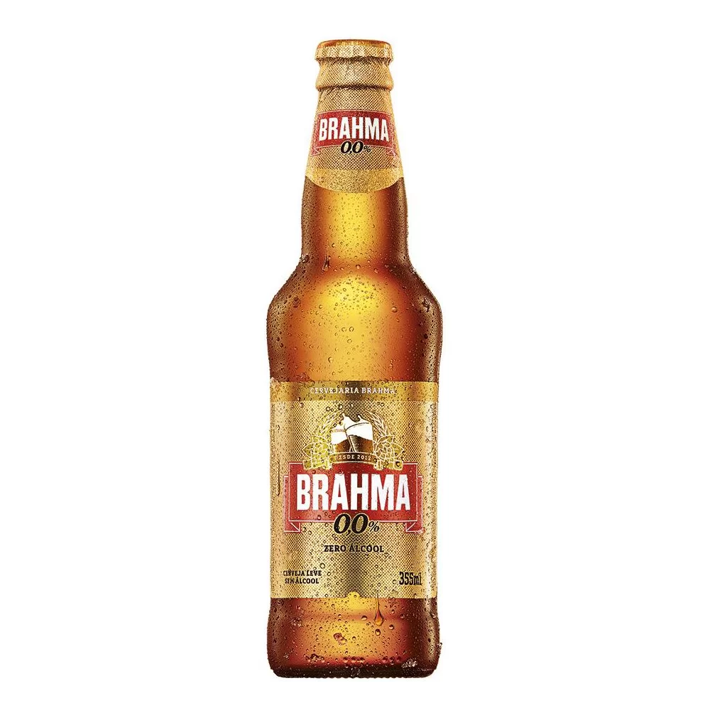 Brahma Zero &bull; Long Neck 355ml / Lata 350ml