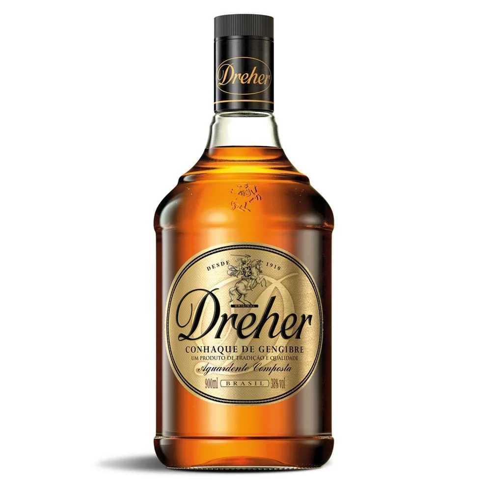 Conhaque Dreher &bull; Garrafa 900ml