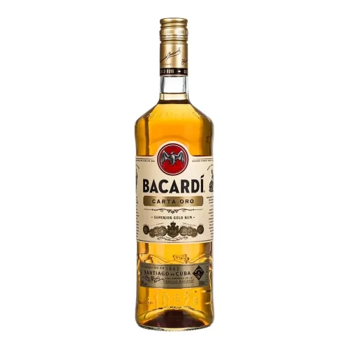 Bacard&iacute; Carta Oro &bull; Garrafa 980ml