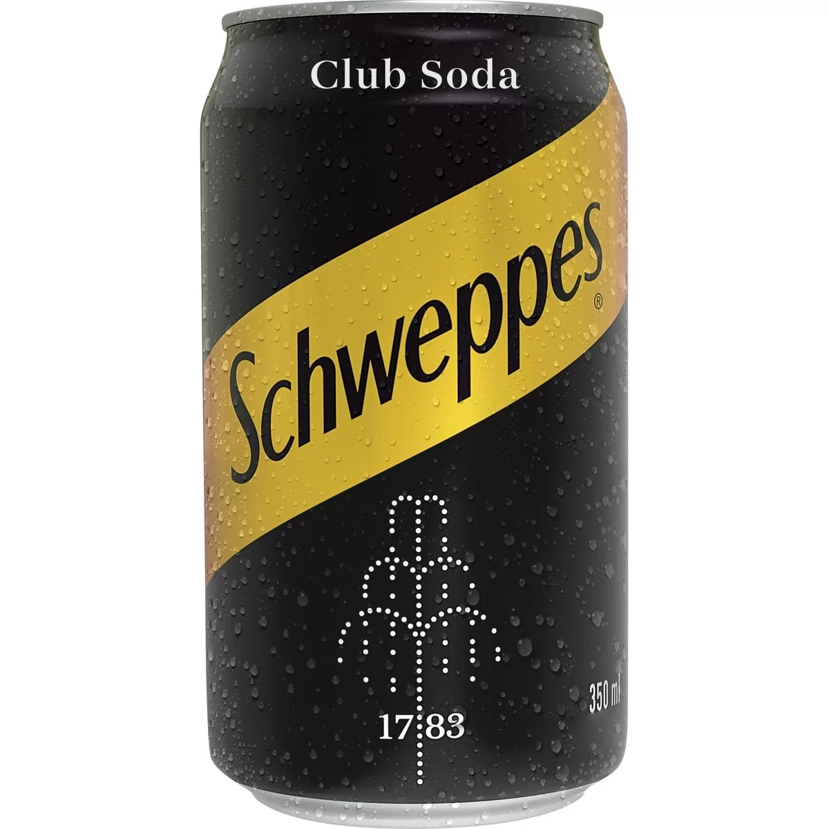 Club Soda Schweppes &bull; Lata 350ml